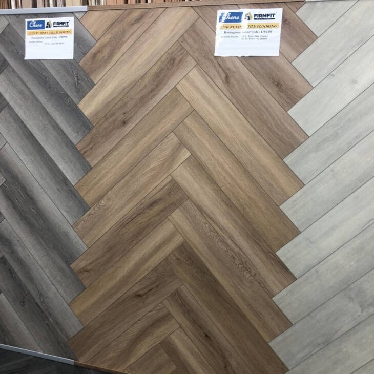 Chene Firmfit LVT Herringbone CW - 1434
