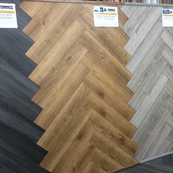 Chene Firmfit LVT Herringbone CW - 1435