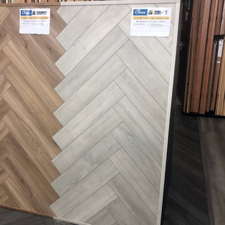 Chene Firmfit LVT Herringbone CW - 1447