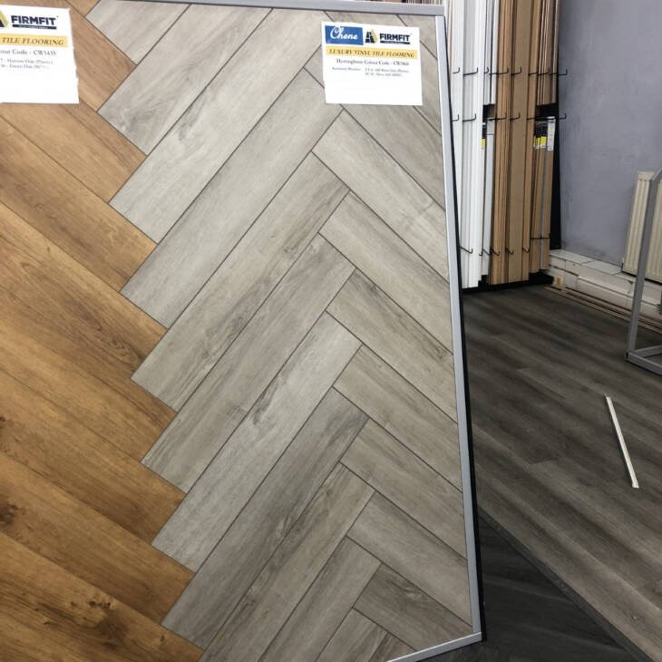 Chene Firmfit LVT Herringbone CW - 1860