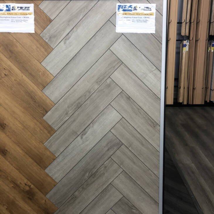 Chene Firmfit LVT Herringbone CW - 1860