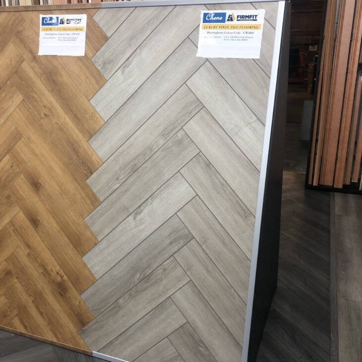 Chene Firmfit LVT Herringbone CW - 1860
