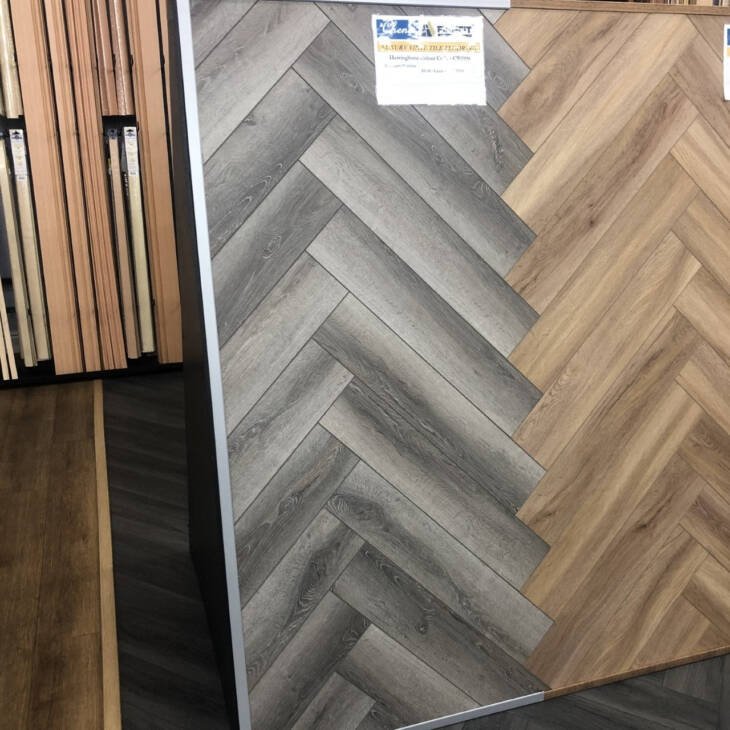 Chene Firmfit LVT Herringbone CW - 1990