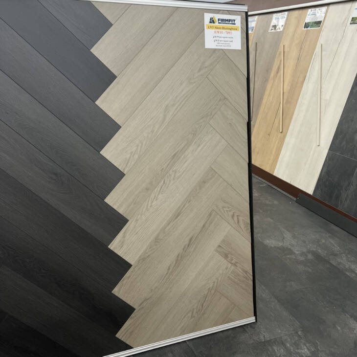 Firmfit Silent LVT Herringbone - EWH 7093