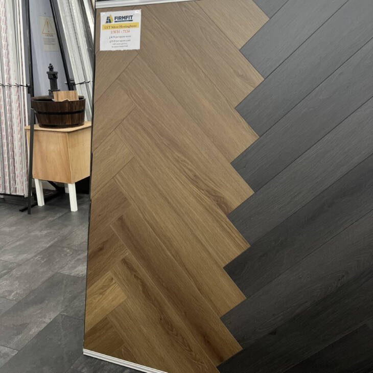 Firmfit Silent LVT Herringbone - EWH 7134