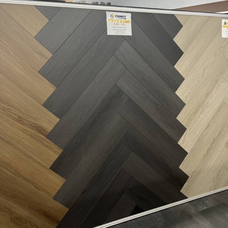 Firmfit Silent LVT Herringbone - EWH 7135